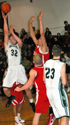 contested hook shot