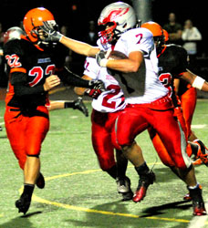 stiff arm
