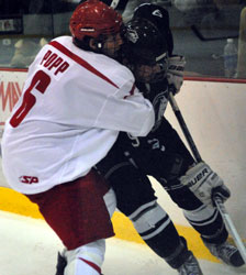 hard hit