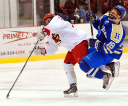 open ice hit