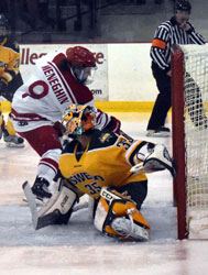 fake out the goalie
