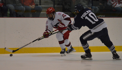 carries the puck in