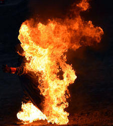wall of fire