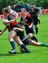through the tackle