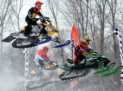 three wide