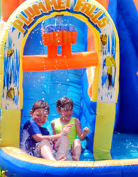 water slide