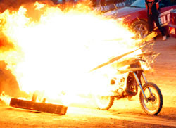 firey crash