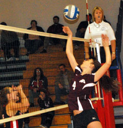 tip at the net