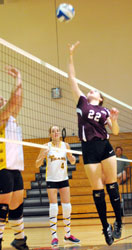tip at the net