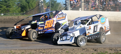 side by side for the lead