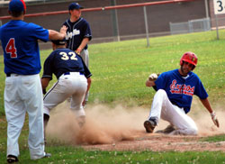safe at third