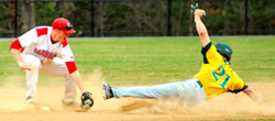 out at second out at second