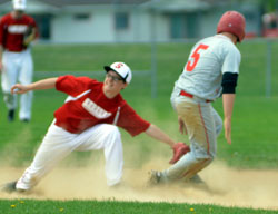 out at second out at second