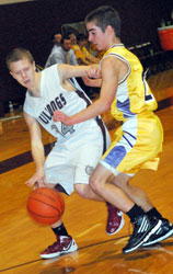around the defender around the defender