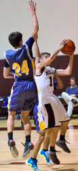 around the defender around the defender