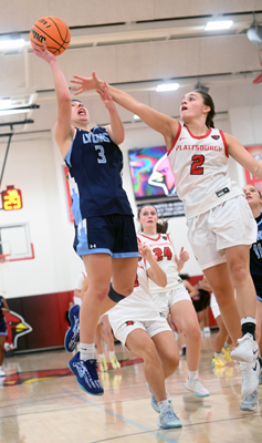 up and over the defender up and over the defender