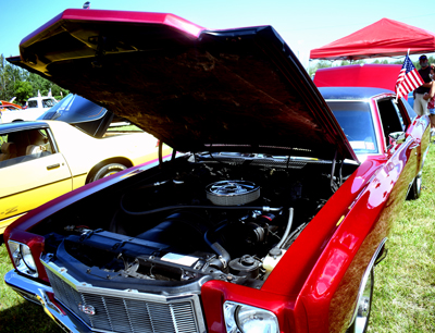 dark red chevelle