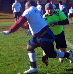 avoids defender
