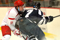 rides into the boards rides into the boards