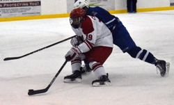 fends off defender fends off the defender