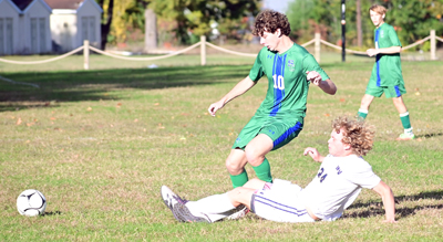 sliding tackle to break it up sliding tackle to break it up