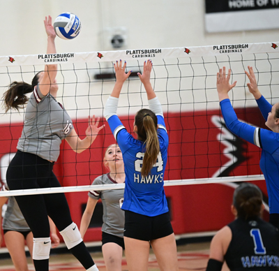 spike to the middle